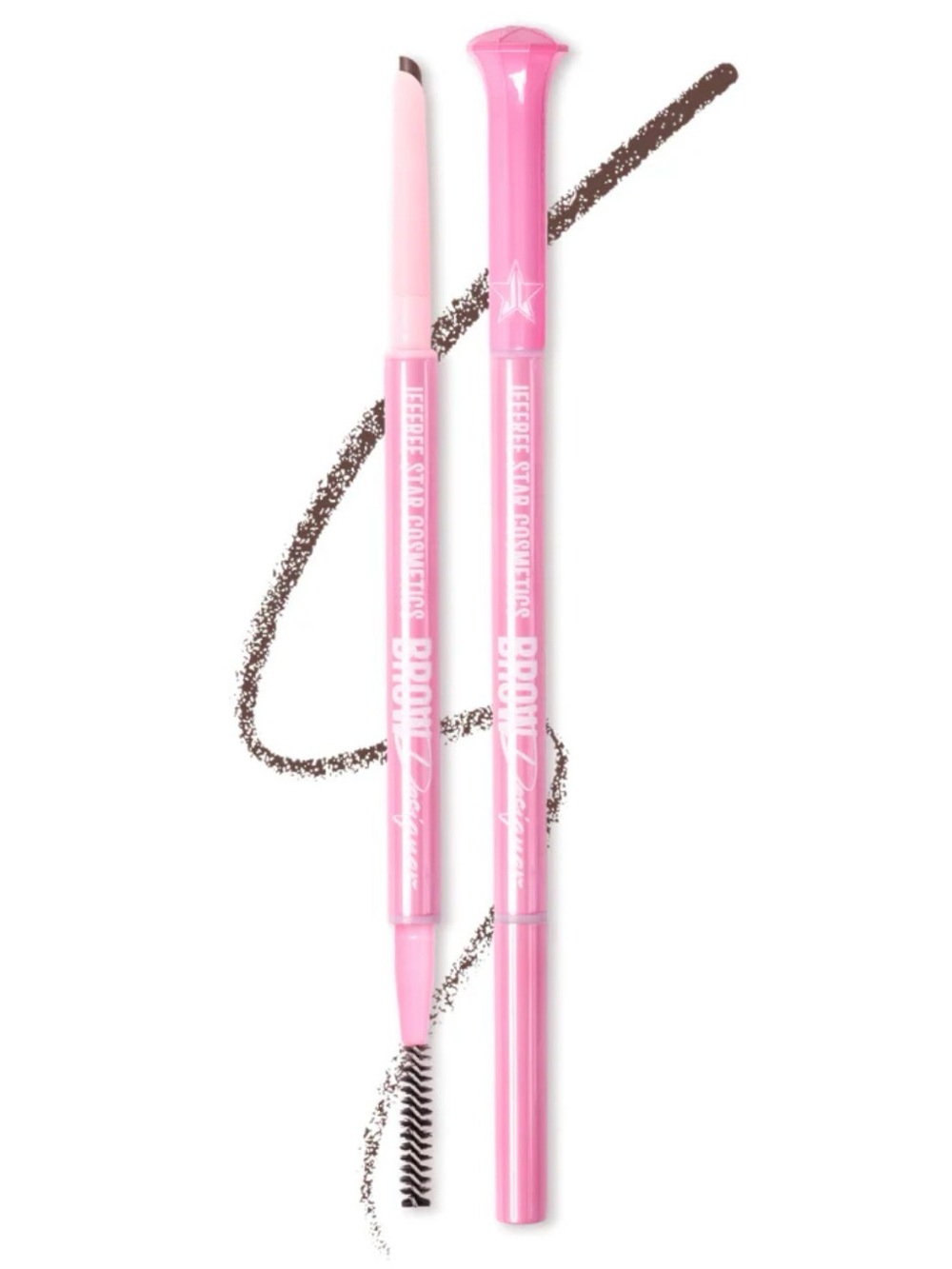 Jeffree Star Medium Brown Brow Designer Eyebrow Pencil- medium neutral brown